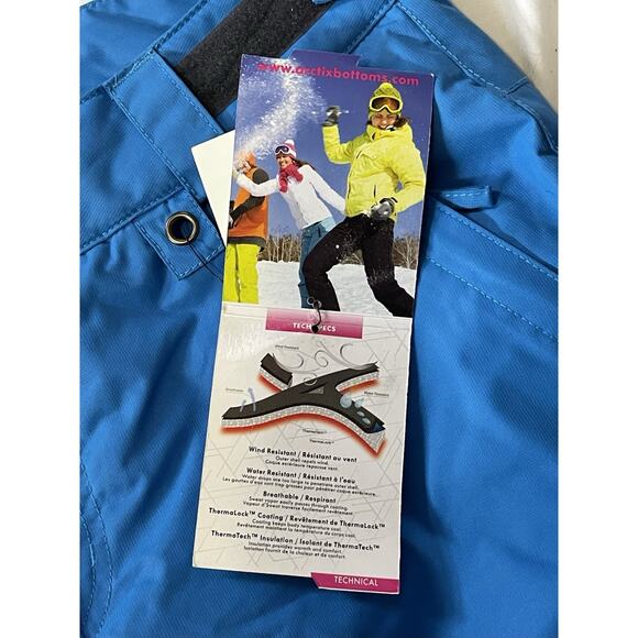 ARCTIX Thermatech Snow Pants Women’s Large Blue Ski Snowboard Activewear NEW - Picture 5 of 16